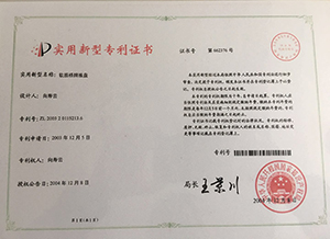 軟質橋牌推盤專利證書